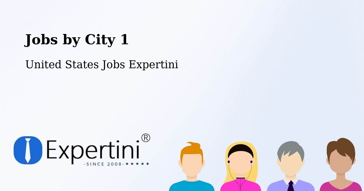 City Jobs in United States - Expertini